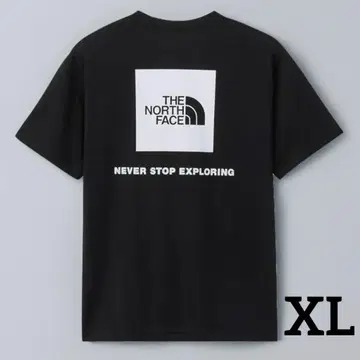 더 노스페이스 쇼트슬리브 백스퀘어 로고티 남성용 XL