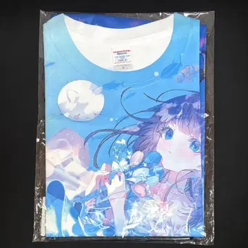 nayuta 17th mermaid 마루이 콜라보 풀 그래픽 T셔츠