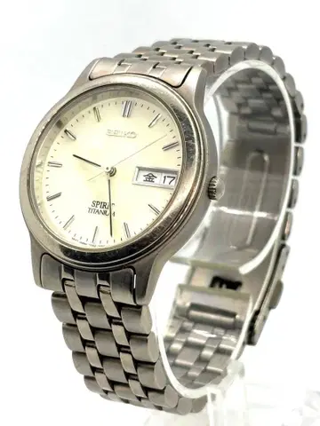 [가동품] SEIKO 세이코 SPIRIT 스피릿 티타늄 쿼츠 손목시계