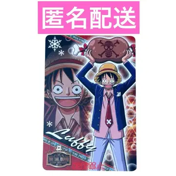 ONEPIECE 원피스 캐러멜 팝콘 카드 루피 초파