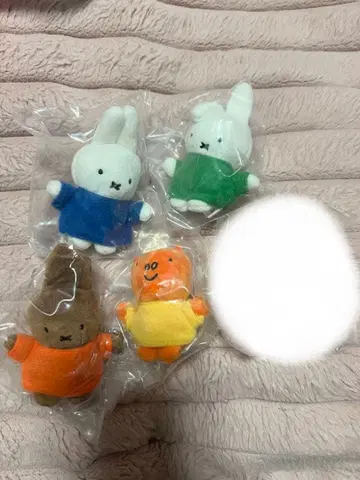 [ 최저가 ] 4종 세미 컴프 미피 푸치 봉제 인형 키링