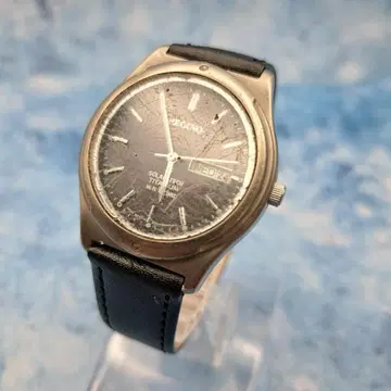 [ 작동 ] CITIZEN REGUNO 남성용 손목시계 E101 솔라 티타늄