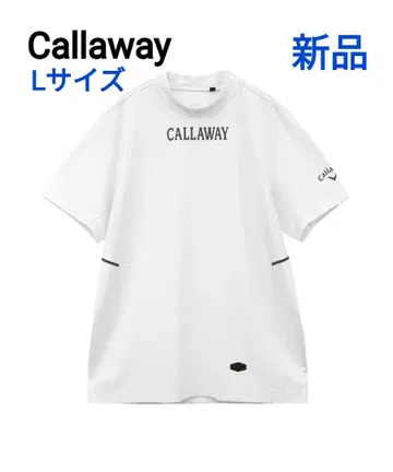 [ 새상품 ] Callaway 반팔 모크넥 셔츠 남성용 L