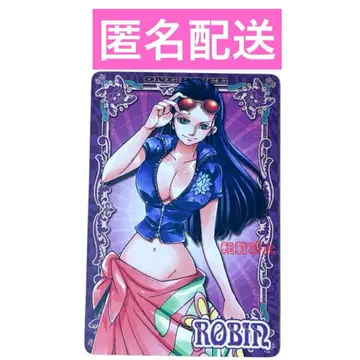 ONEPIECE 원피스 캐러멜 팝콘 카드 로빈