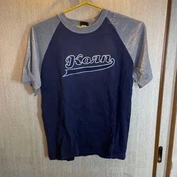 Korn 래글런 티셔츠 당시 물건 90s