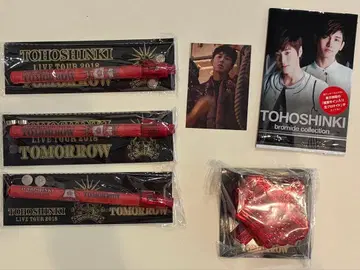 동방신기 LIVE TOUR 2018 응원봉 홀더 브로마이드 세트