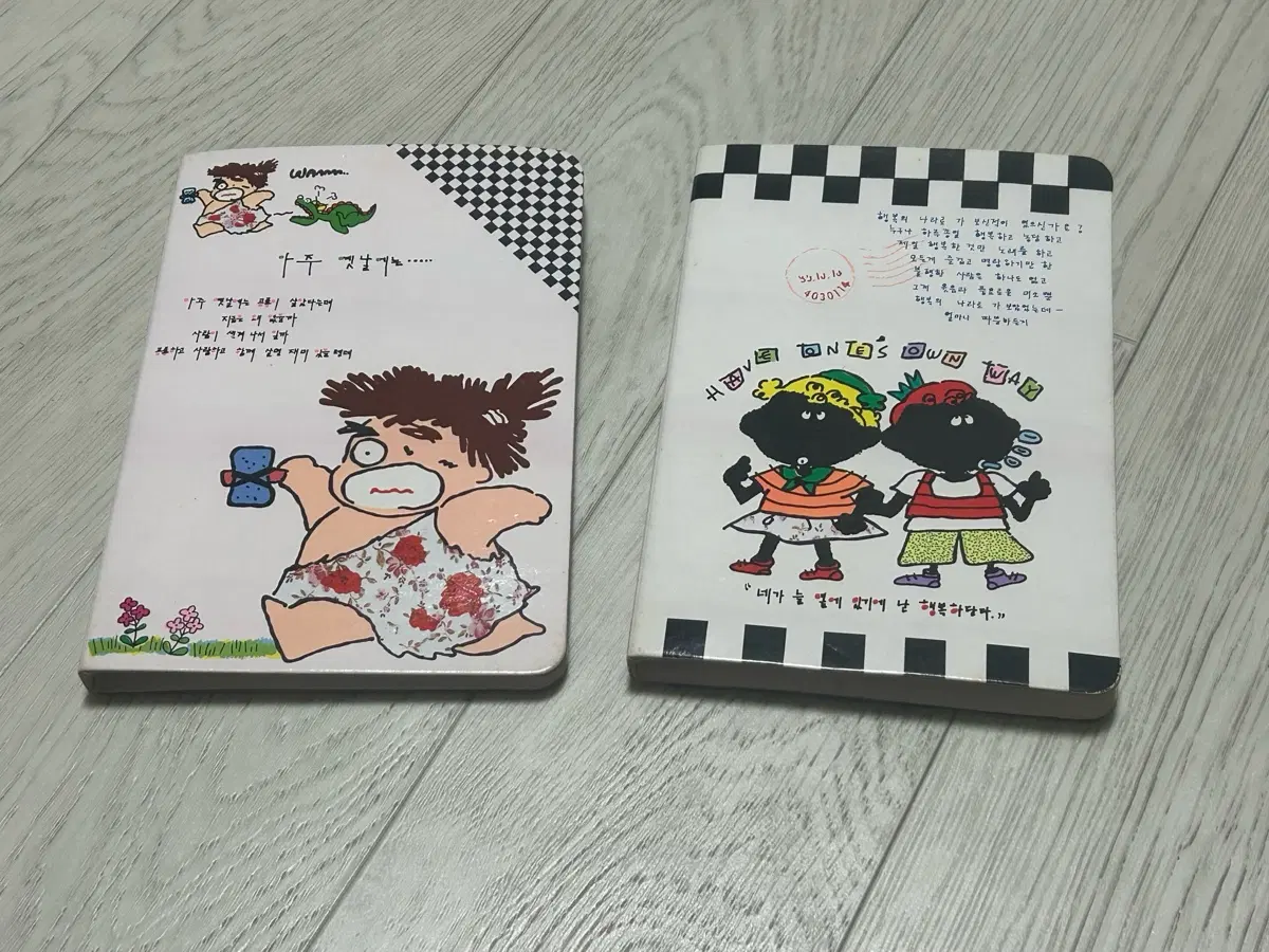 고전 미니 메모 보드(개당)