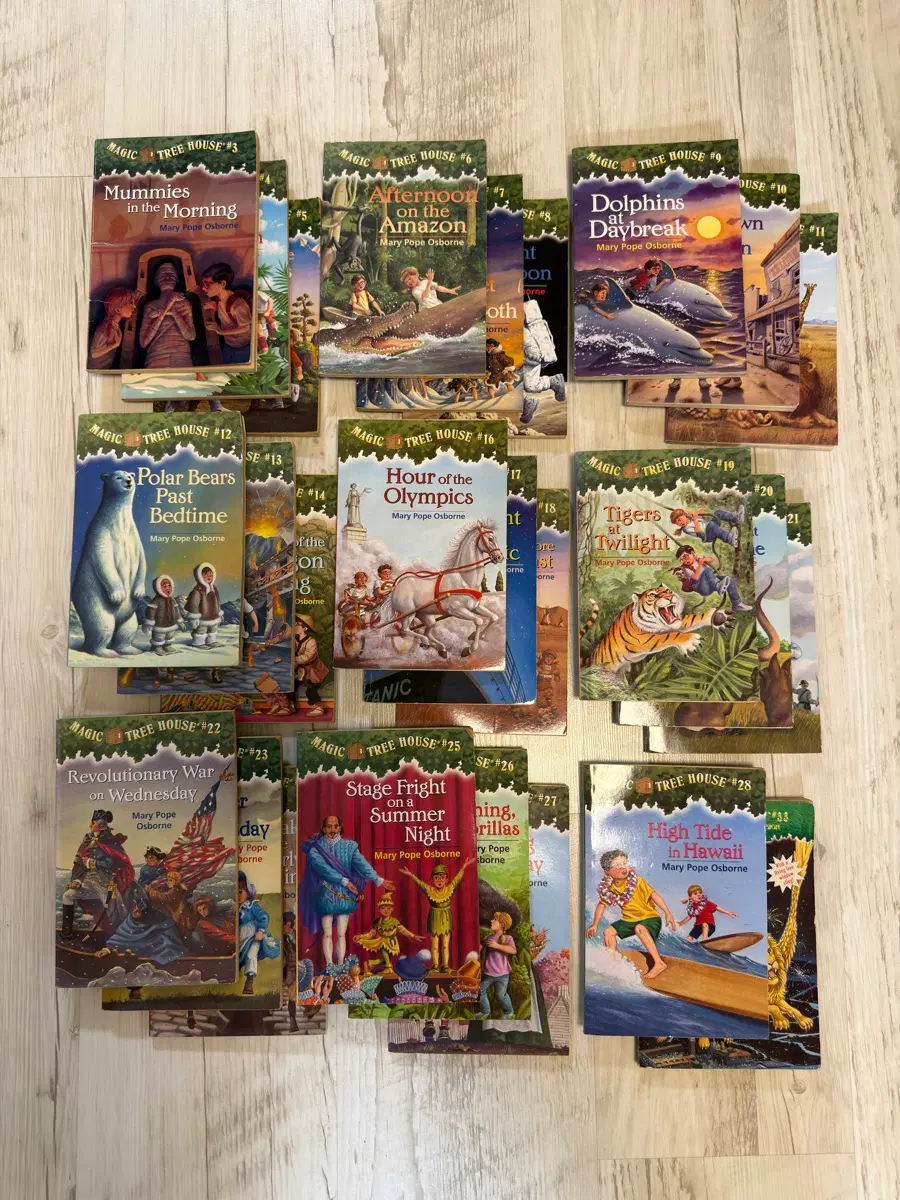 마법의 시간여행(Magic Tree House) 시리즈 영어 원서 판매합니다.