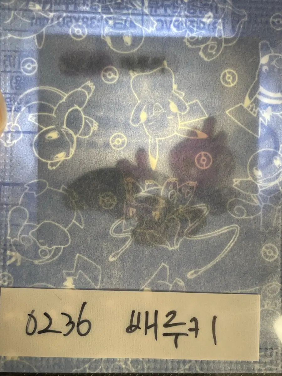 포켓몬 미개봉 띠부씰 배루키