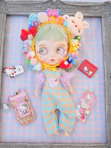 브라이스 모리모리 헤드 액세서리 올인원 아웃핏 Blythe