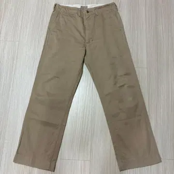 새상품급 BUZZ RICKSON'S 치노 팬츠 베이지 W30