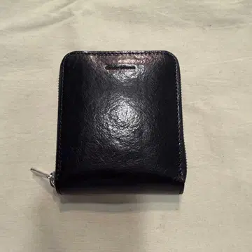 HenderScheme horizontal zip purse 블랙 지갑
