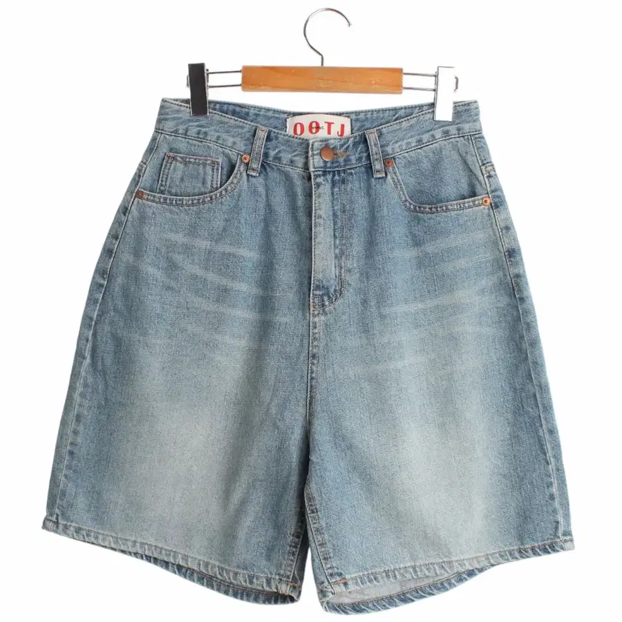 우먼M OOTJ 데님 버뮤다 팬츠