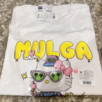 MULGA x HELLO KITTY 티셔츠 M 산리오 모르가 오키나와 한정판