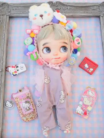 브라이스 모리모리 헤드 액세서리 올인원 아웃핏 Blythe