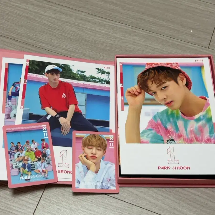 워너원 앨범 박지훈 포카 포함