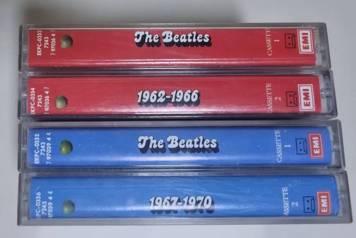 비틀즈 / 1962-1966 / 1967-1970 (개봉 카세트테이프)