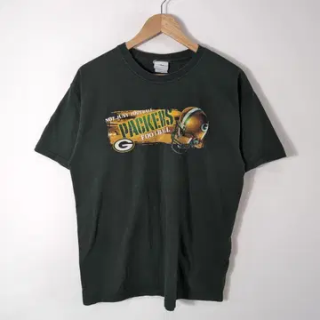 NFL 패커스 T셔츠 그린 미식축구 vintag90's