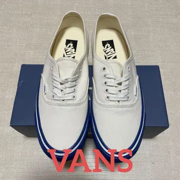[새상품] 27cm VANS PREMIUM LX AUTHENTIC 44 화이트 파랑