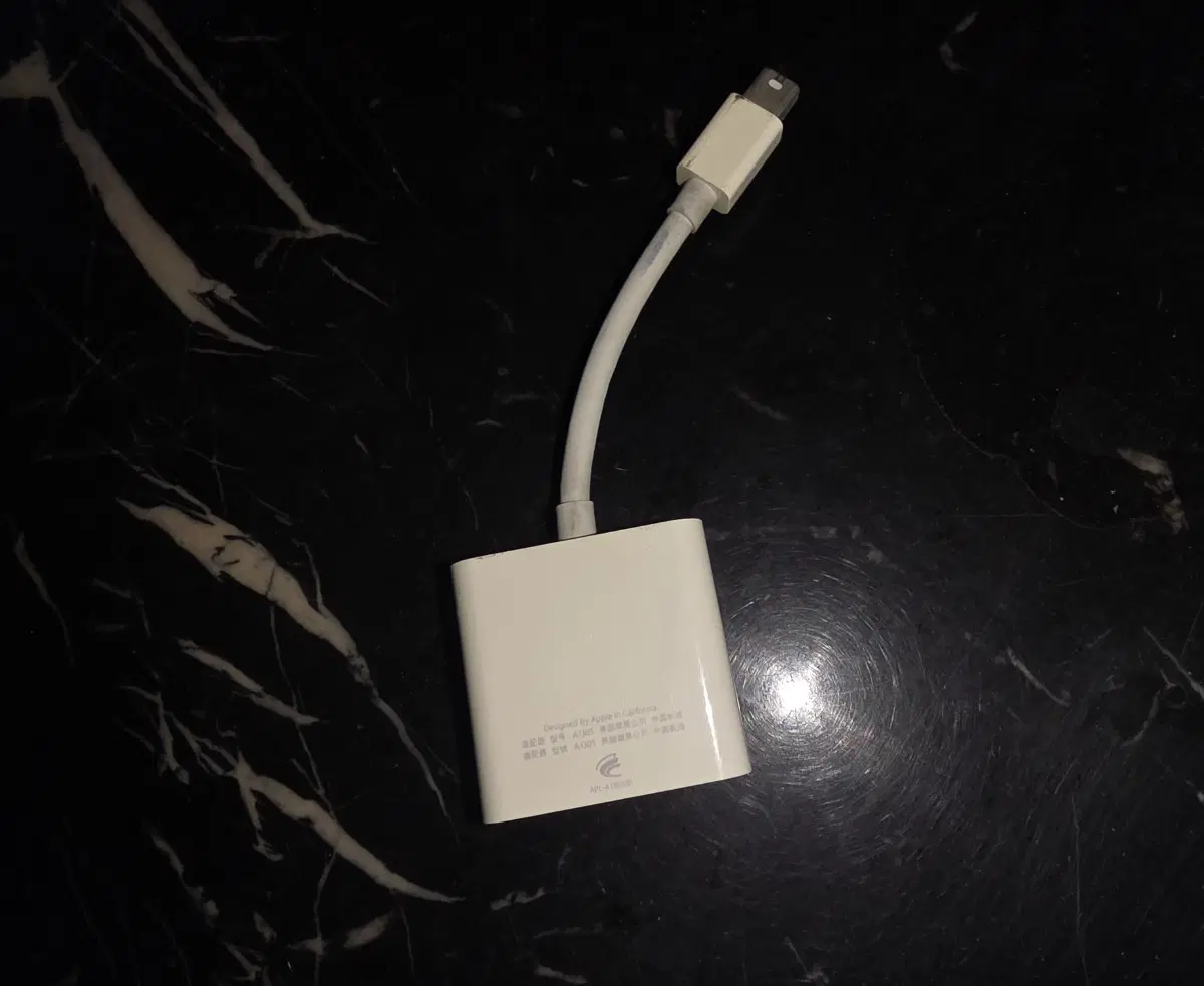 애플 A1305 Mini DisplayPort to DVI Adapter