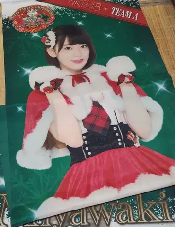 AKB 미야와키 사쿠라 크리스마스 전신 태피스트리