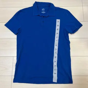 ARMANI EXCHANGE 피케 셔츠 블루 M 사이즈