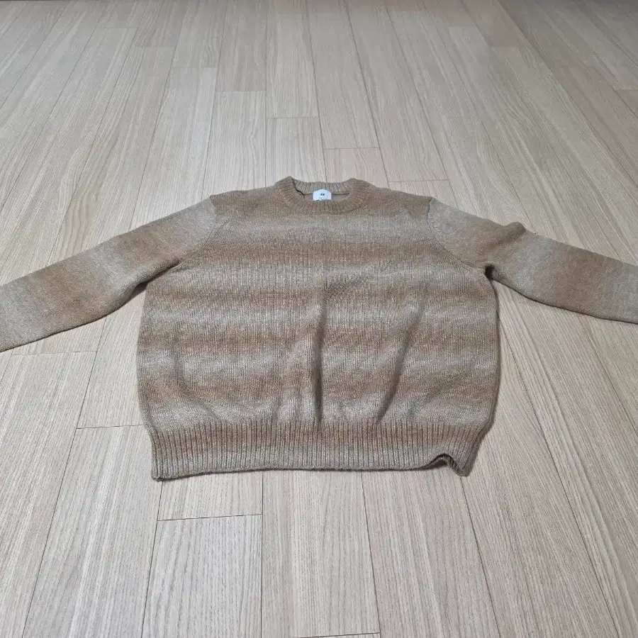 H&M 레귤러핏 스웨터 베이지 XL