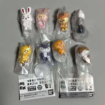 MINITEEN 집어서 이어붙이는 마스코트 디럭스! 8종 세트