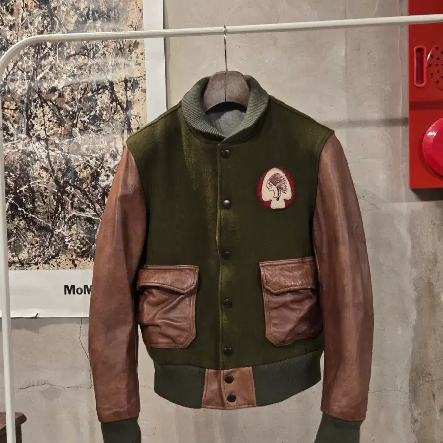 VINTAGE 80s USA 스타디움자켓 남성100
