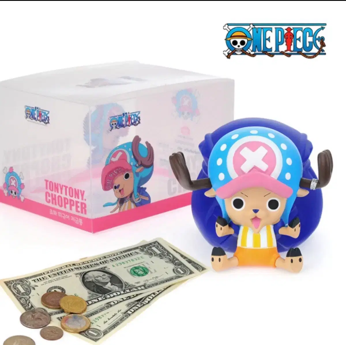 원피스 쵸파 피규어 저금통