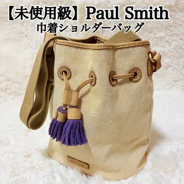[ 미사용급 ] PaulSmith 복조리 숄더백 캔버스