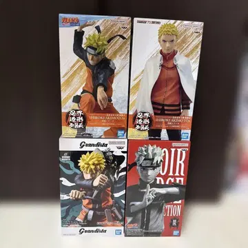 NARUTO 피규어 4체 세트