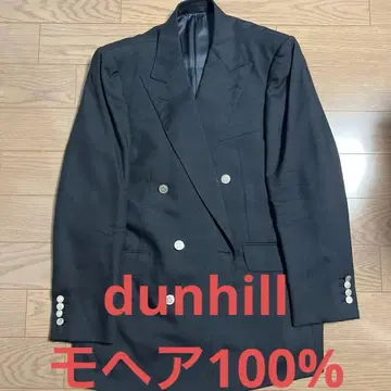 정가 15만 dunhill 칸데부 모헤어 100% 더블 자켓 네이비