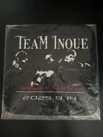이노우에 나오야 TEAM INOUE 핸드 타월 2025.9.14 나고야