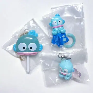 산리오 한교동 가챠가챠 에모큥 메지루시 액세서리 3종 세트