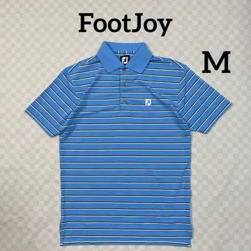 새상품급 FootJoy 풋조이 골프 셔츠 M 사이즈 블루