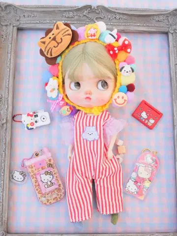브라이스 모리모리 헤드 액세서리 올인원 아웃핏 Blythe