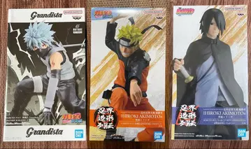 NARUTO 미개봉 피규어 3종 세트 카카시, 나루토, 사스케