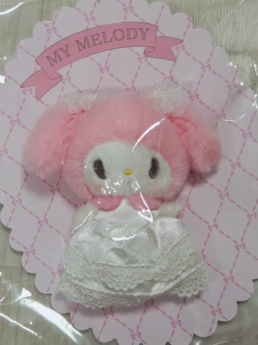 산리오 레이디 마이멜로디 생일 시리즈 마스코트 브로치 뱃지