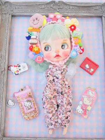 브라이스 모리모리 헤드 액세서리 올인원 아웃핏 Blythe