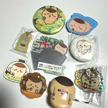 치이카와 (먼작귀) 밤만쥬 캔뱃지 클립 키링 묶음 판매