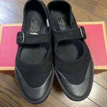 vans 블랙 메리제인 스니커즈 23.5cm