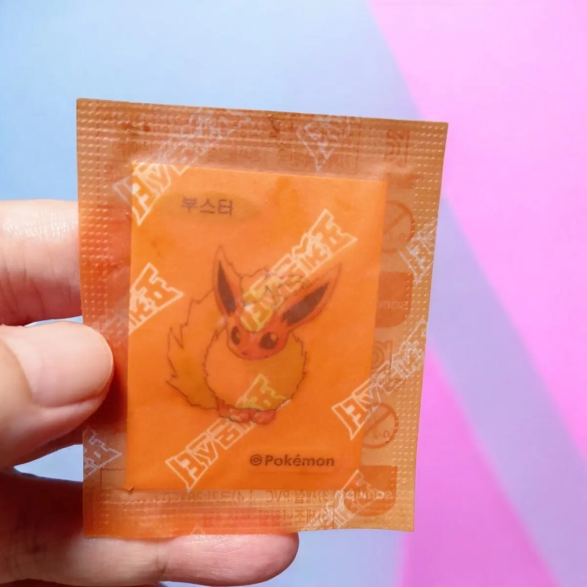 미개봉 포켓몬 부스터 띠부씰