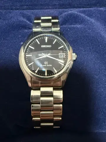 Grand Seiko 손목시계 쿼츠 블랙 다이얼 SBGX041