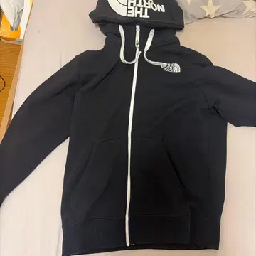 THE NORTH FACE 집업 후드티 블랙 M