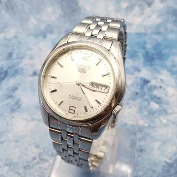 [ 가동 ] SEIKO 5 7S26-01V0 자동 와인딩 뒷면 투명 새 상품 벨트