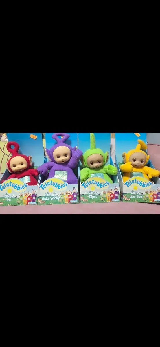 1998 텔레토비 토킹 고전 빈티지 인형 4종 세트