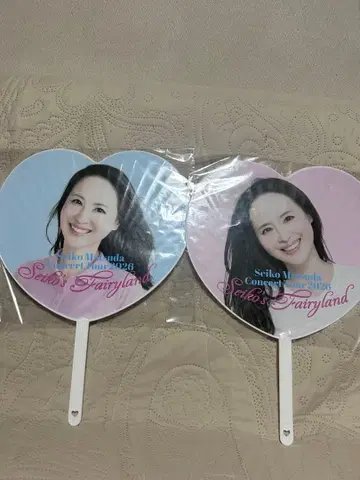 마츠다 세이코 Concert Tour 2026 부채 2개 아크릴 참 가챠 1개