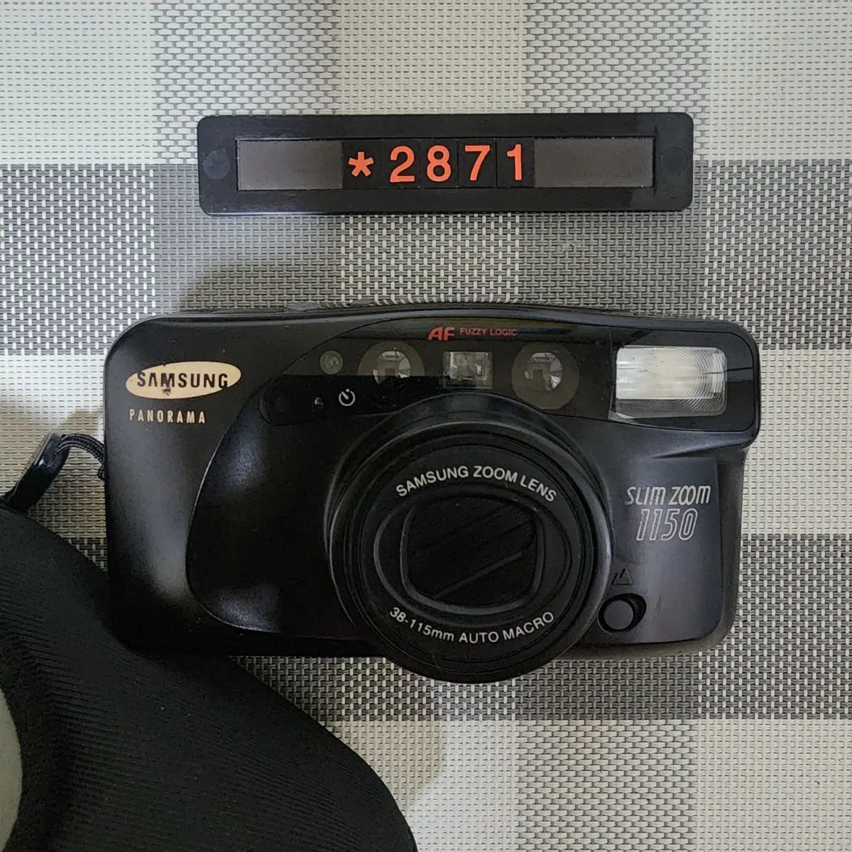 삼성 슬림줌 1150 파노라마 필름카메라 파우치포함