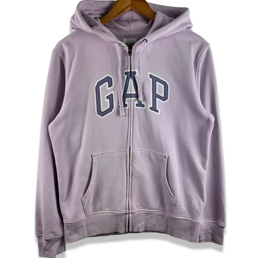 GAP 갭 연보라 스펠아웃 후드집업4510